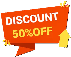 Discount 50% Off