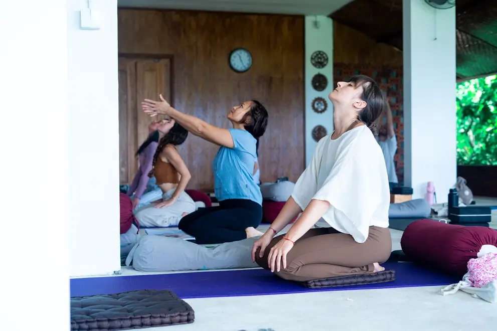 Student at our Kids Yoga Teacher Training in Bali