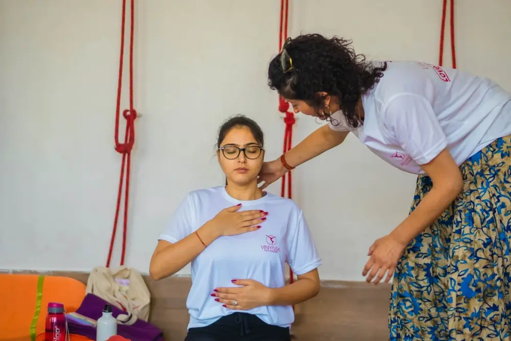 Yoga Class Session at Vinyasa Yoga Academy