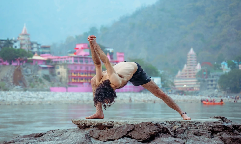 Yoga Retreat Group Session at Vinyasa Yoga Academy