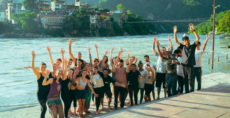 Yoga Retreat Ceremony at Vinyasa Yoga Academy