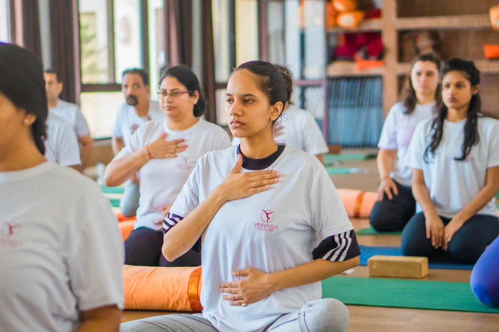 Yoga Retreat Ceremony at Vinyasa Yoga Academy