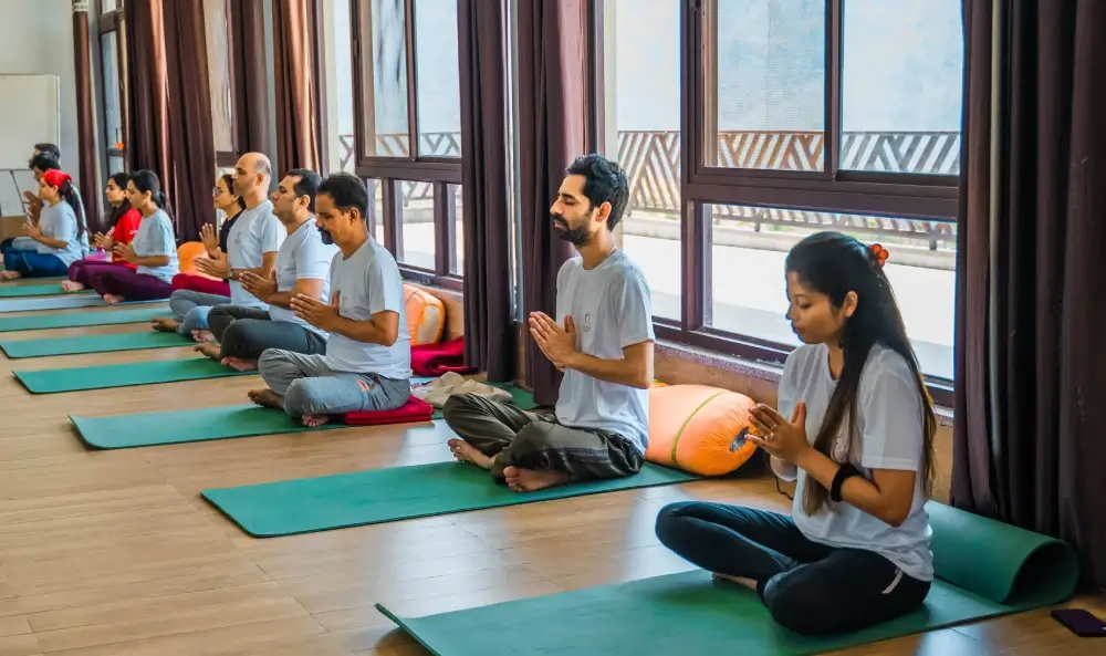 Yoga Retreat Ceremony at Vinyasa Yoga Academy