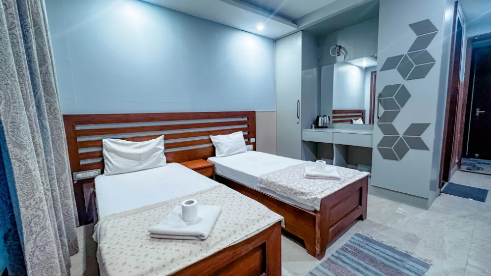 Two-people shared accommodation in Rishikesh