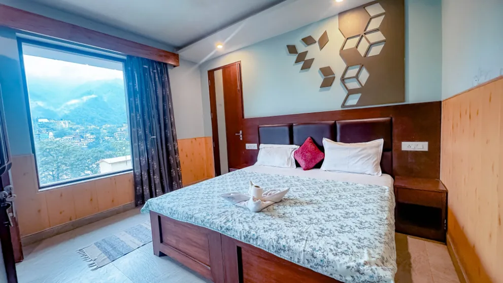 Private accommodation room in Rishikesh