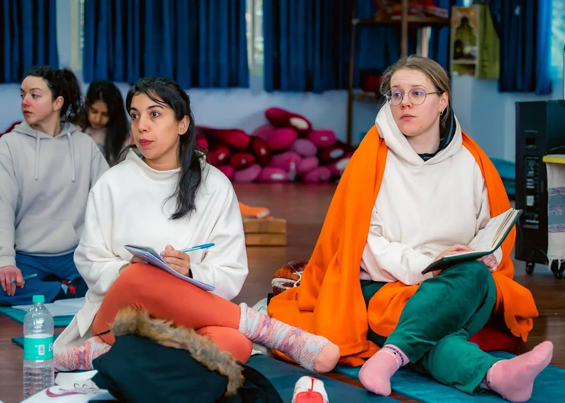 Students at Kids Yoga Teacher Training in Rishikesh
