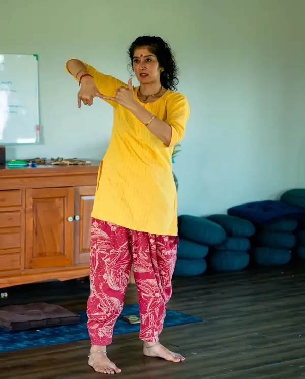 Maa Haripriya, co-founder of Vinyasa Yoga Academy