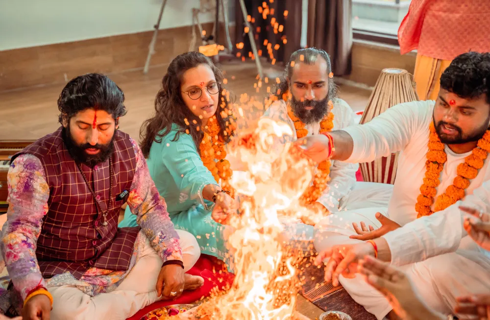 100 Hour Yoga Teacher Training Ceremony Rishikesh