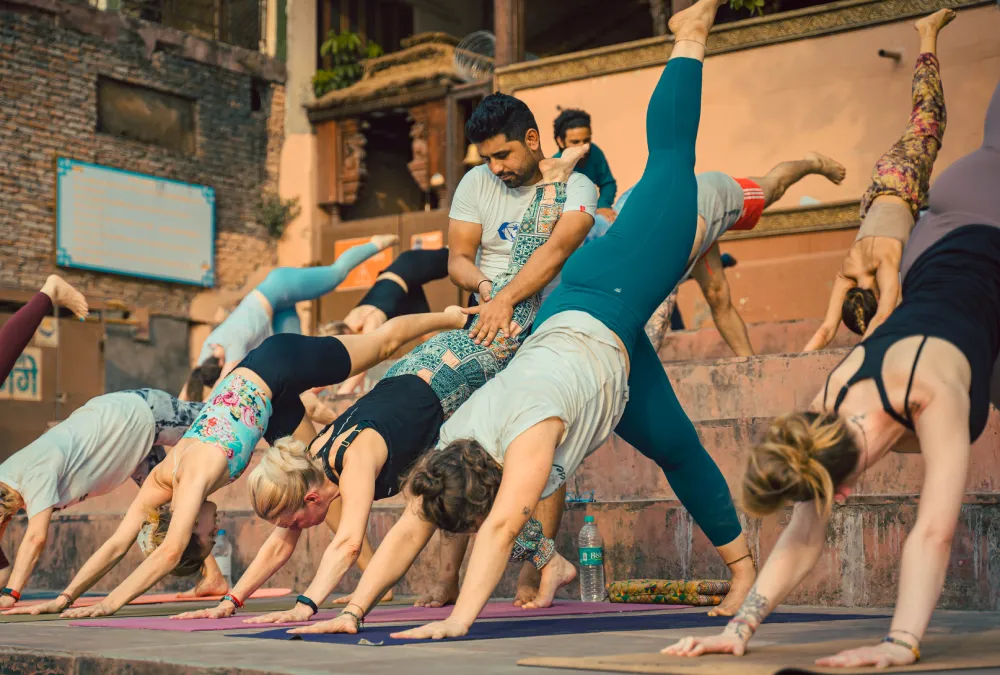 300 Hour Yoga Teacher Training Outdoor Session Rishikesh