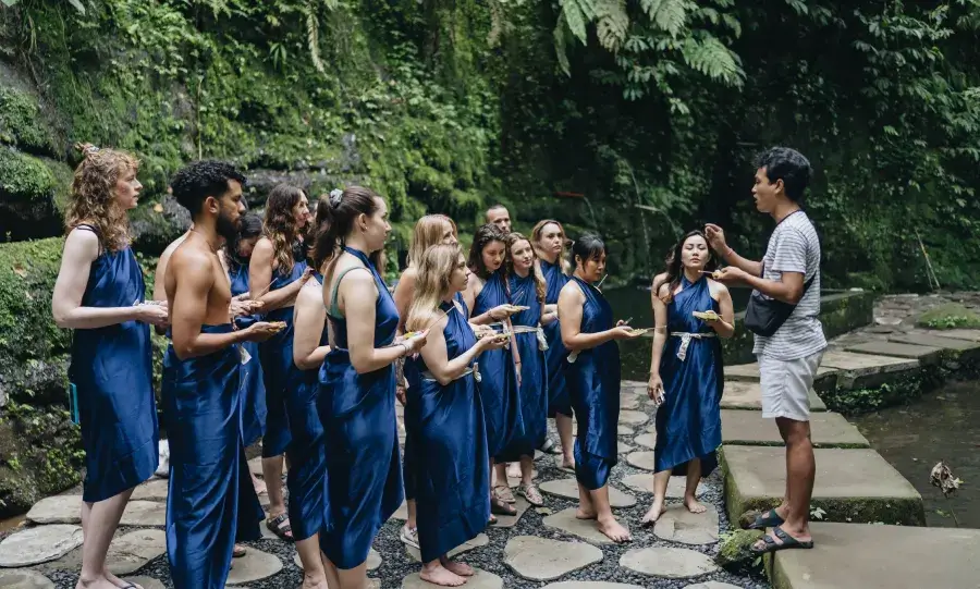 Kundalini Yoga Teacher Training in Bali - Students Practicing Yoga at Vinyasa Yoga Academy