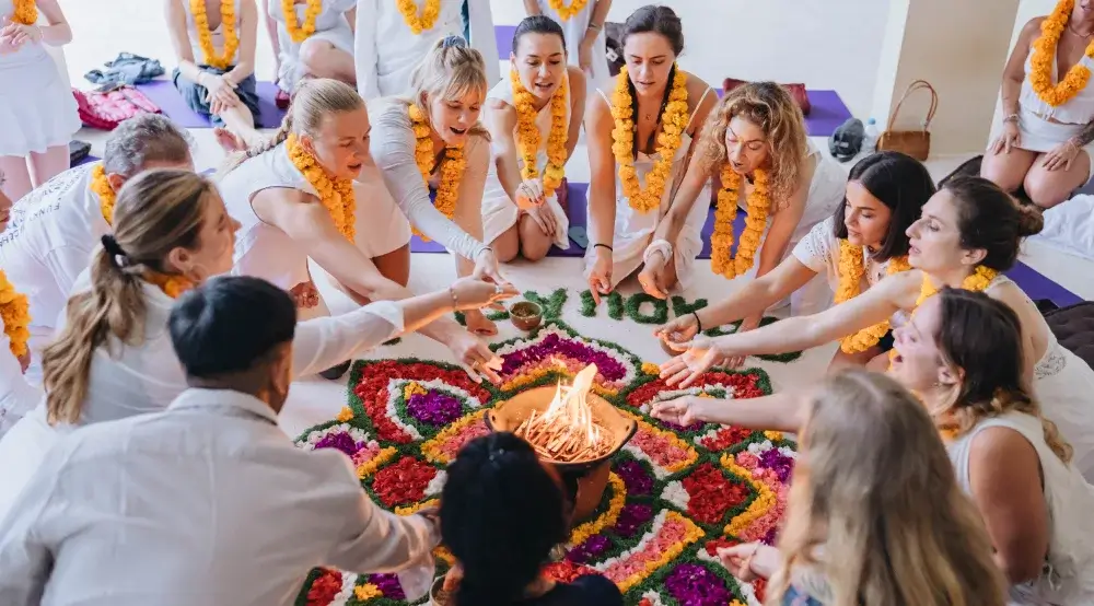 Yoga Teacher Training in Bali - Students Practicing Yoga at Vinyasa Yoga Academy