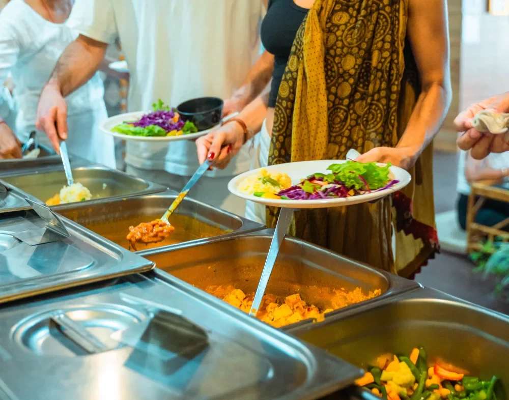 Healthy Vegetarian Meals at Vinyasa Yoga Academy