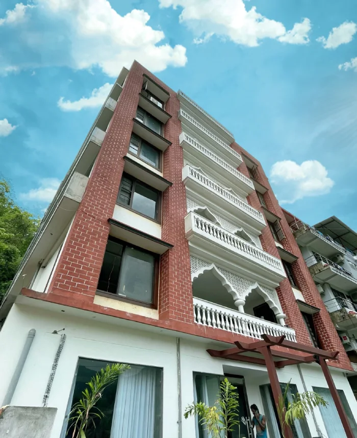 Meditation on the Bank of Ganga River in Rishikesh