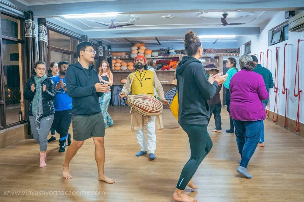 100 Hour Yoga Teacher Training Ceremony in Rishikesh