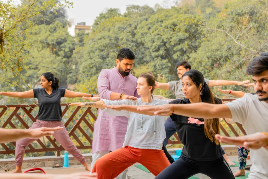200 Hour Yoga Teacher Training Ceremony in Rishikesh