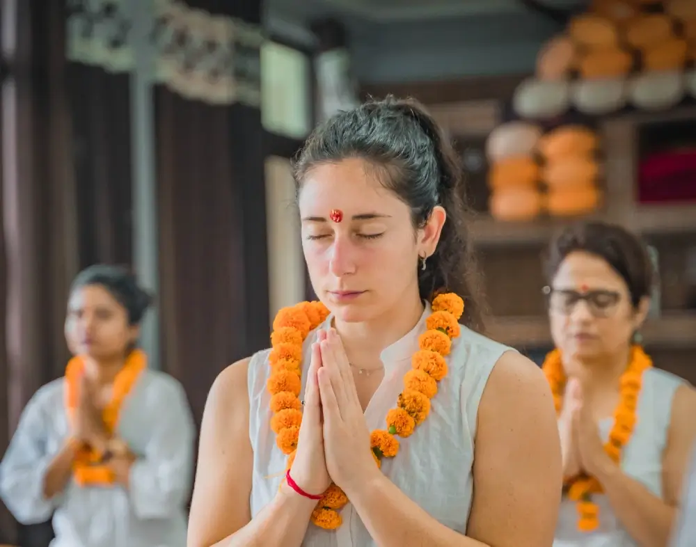 200 Hour Yoga Teacher Training Ceremony in Rishikesh