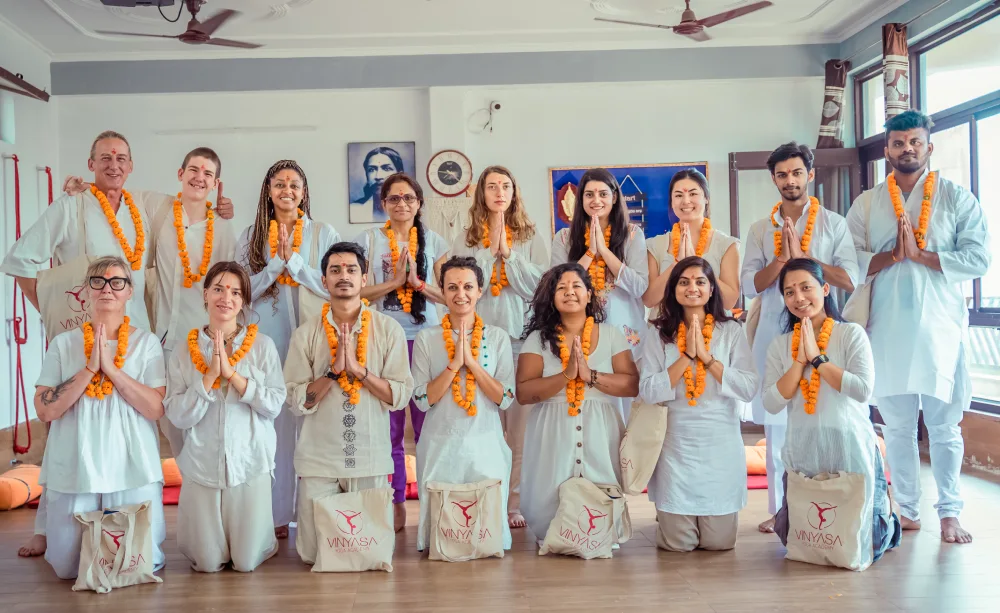 500 Hour Yoga Teacher Training Ceremony in Rishikesh