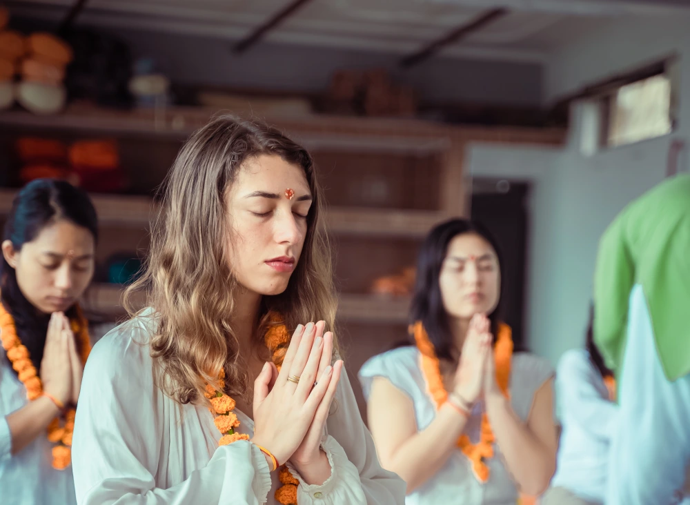 500 Hour Yoga Teacher Training Ceremony in Rishikesh