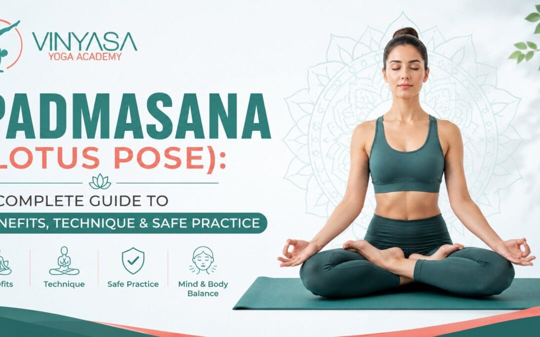 Padmasana (Lotus Pose): A Complete Guide to Benefits, Technique & Safe Practice