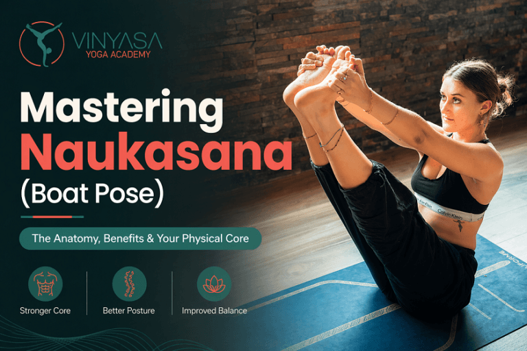 Mastering Naukasana (Boat Pose): The Anatomy, Benefits & Your Physical Core