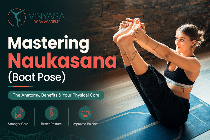 Mastering Naukasana (Boat Pose): The Anatomy, Benefits & Your Physical Core