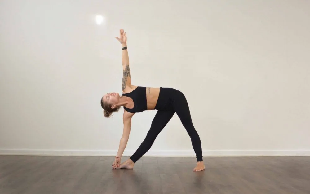 Triangle Pose (Trikonasana)