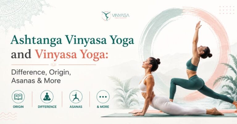 Ashtanga Vinyasa Yoga and Vinyasa Yoga: Difference, Origin, Asanas & More