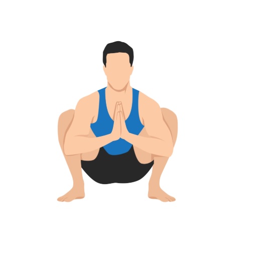 Malasana, also known as Garland Pose