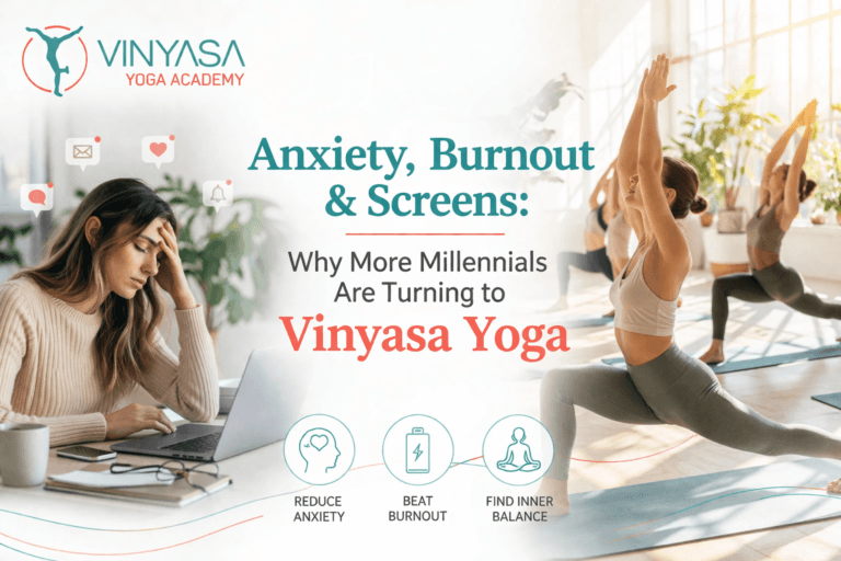 Anxiety, Burnout & Screens: Why More Millennials Are Turning to Vinyasa Yoga