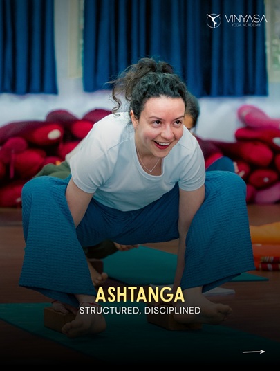 Student Performing Ashtanga Yoga