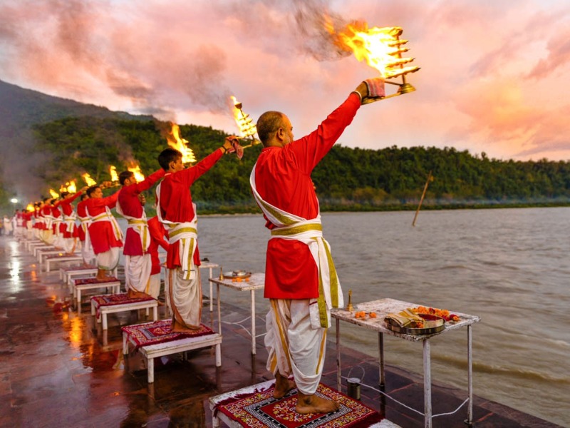 Ganga Aarti in Rishikesh