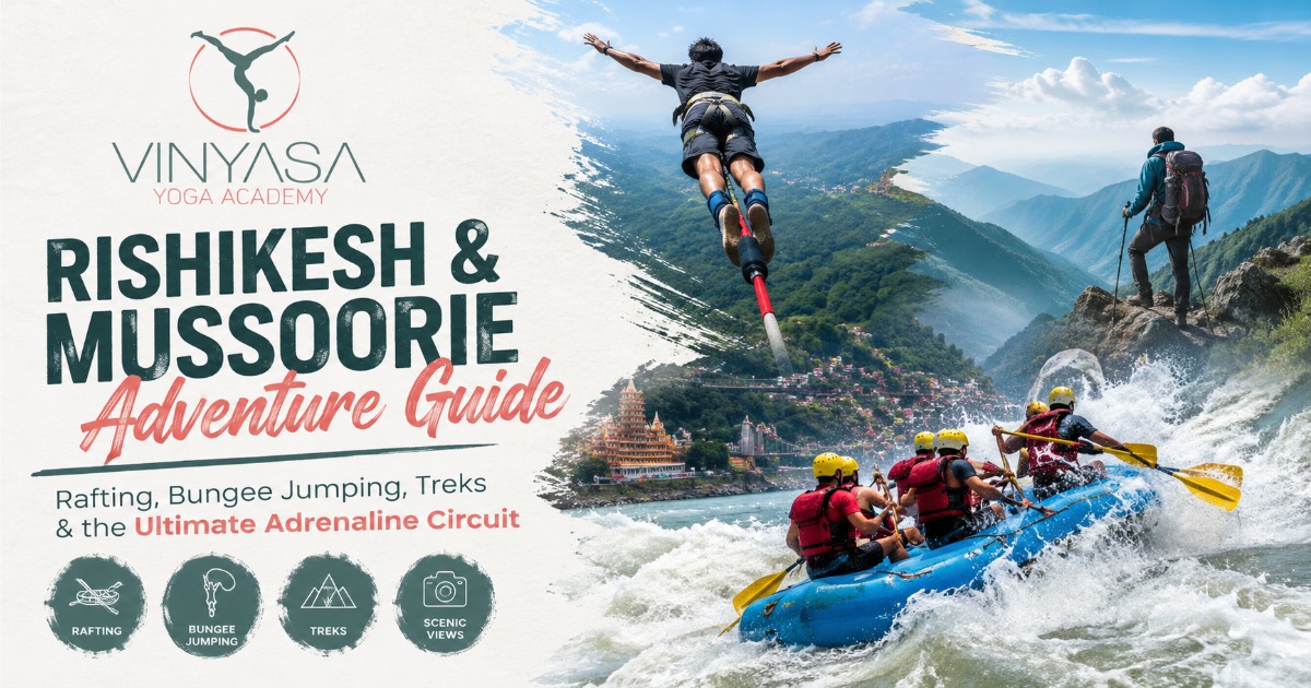 Rishikesh & Mussoorie Adventure Guide: Rafting, Bungee Jumping, Treks & the Ultimate Adrenaline Circuit