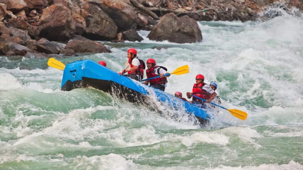 river rafting in rishikesh