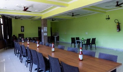 Dining Area for Yoga TTC in Rishikesh
